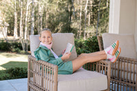 Magnolia Sweatshirt Long Sleeve - Greenfield Green