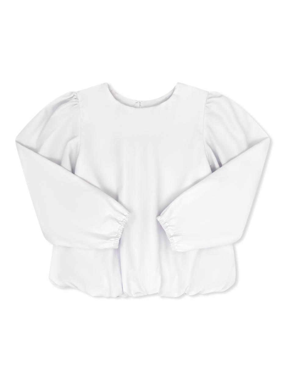 Madison Blouse - Winter White Woven
