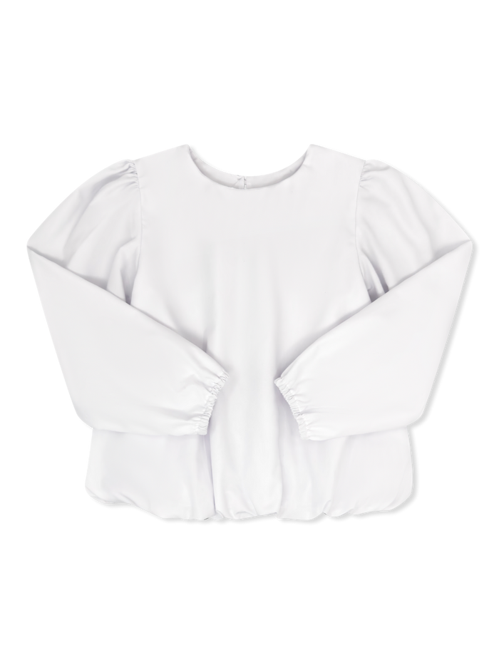Madison Blouse - Winter White Woven