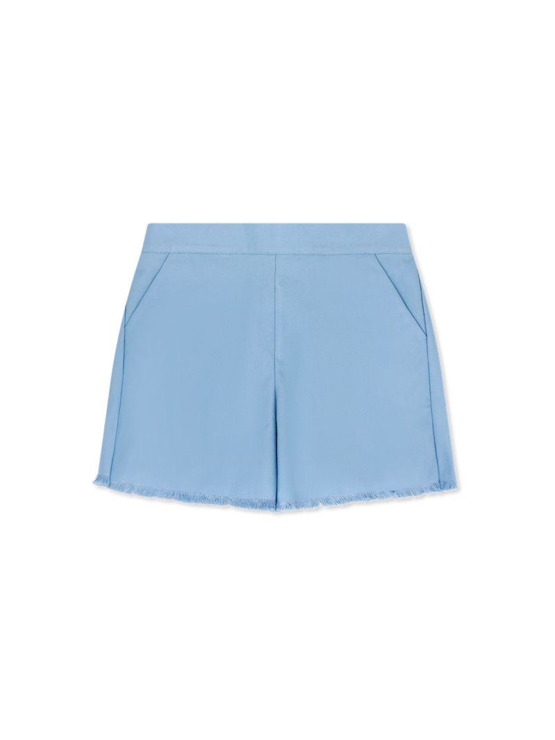 Anna Wide Leg Short - Bay Blue