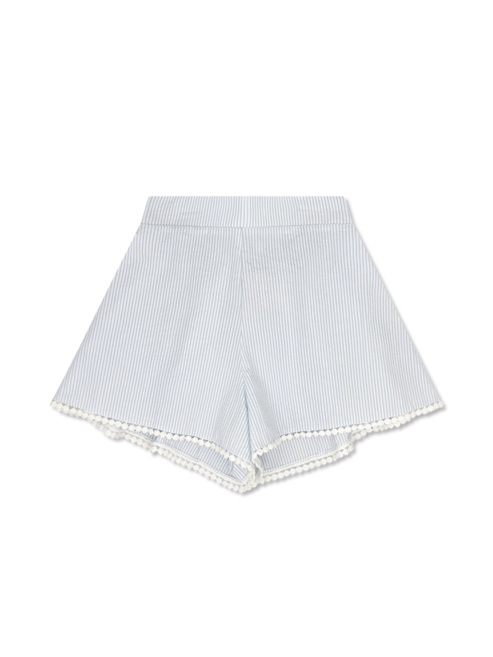 Briley Short - Boston Blue Seersucker.