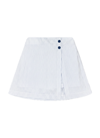 Julia Skort - Simple Blue Seersucker