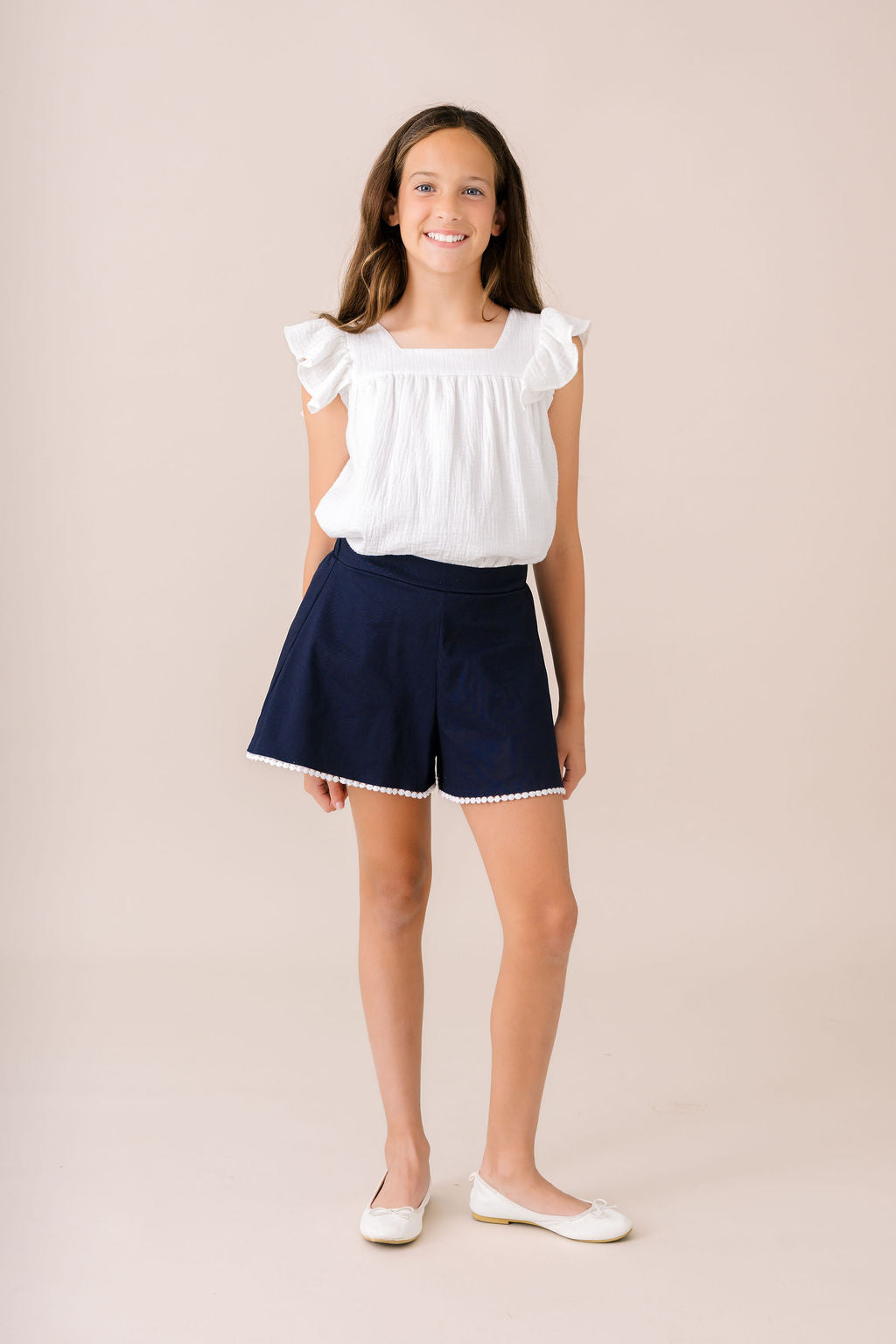 Birdie Blouse - Breezy White