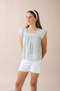 Anna Wide Leg Shorts - Sterling White