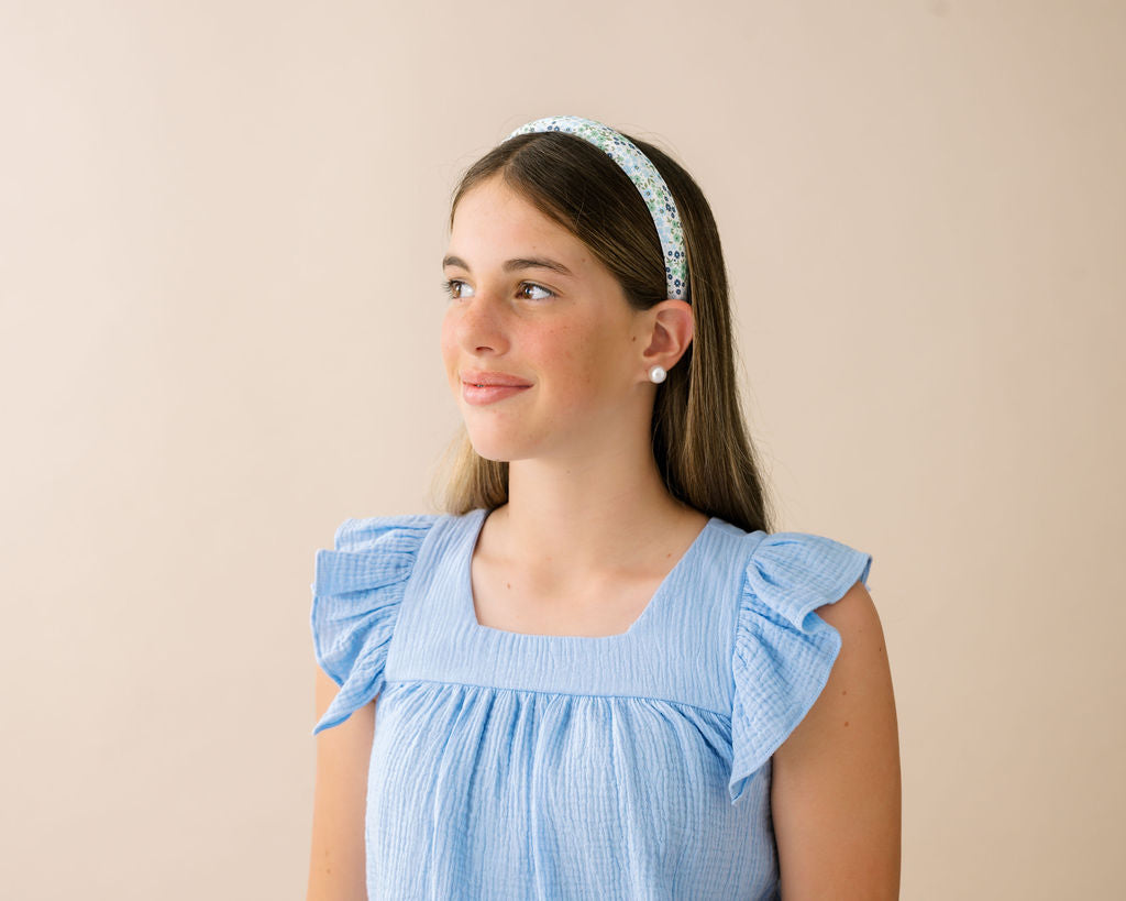 Birdie Blouse - Breezy Blue